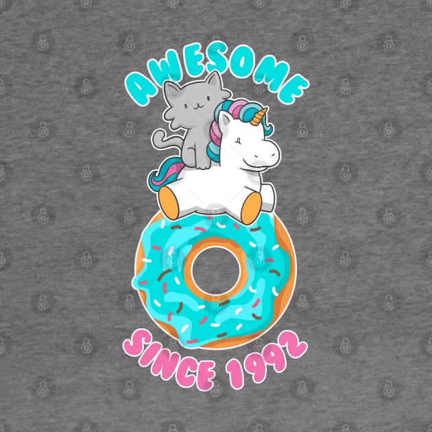Donut Kitten Unicorn Awesome since 1992 by cecatto1994